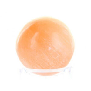 Selenite, Orange Sphere