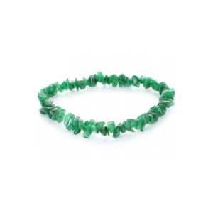 GREEN AVENTURINE CHIP BRACELET