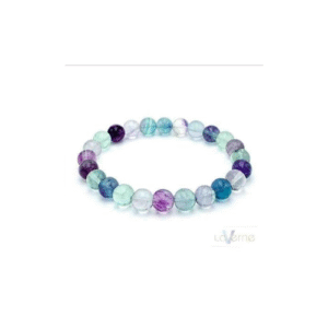 flourite grade AAA 8mm beaded bracelet