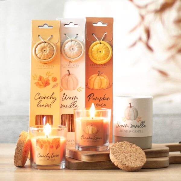 CRUNCHY LEAVES AUTUMN CANDLE - Image 6
