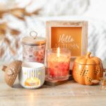 AUTUMN LEAVES CINNAMON & ORANGE CANDLE - Image 5