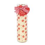APPLE PRINT APPLE PIE TUBE CANDLE - Image 2