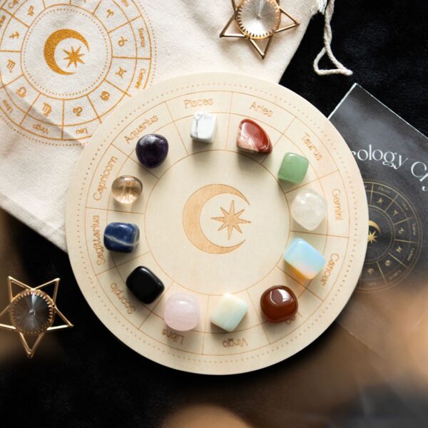 ASTROLOGY WHEEL CRYSTAL GRID SET - Image 4