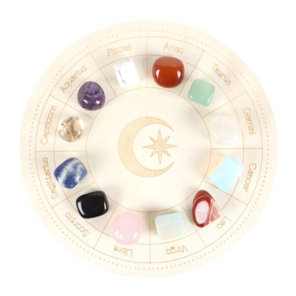 ASTROLOGY WHEEL CRYSTAL GRID SET - Image 3