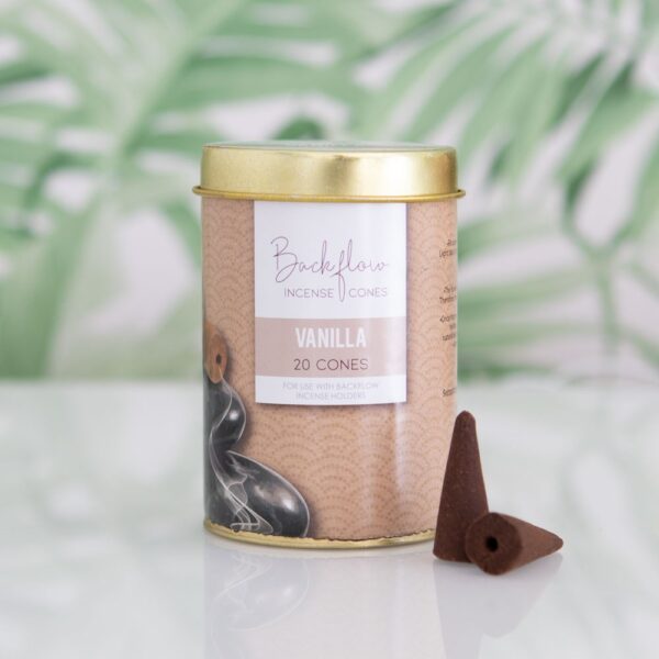 TINS OF ELEMENTS VANILLA JUMBO BACKFLOW CONES - Image 1