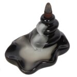 LARGE PEBBLES BACKFLOW INCENSE BURNER - Image 2