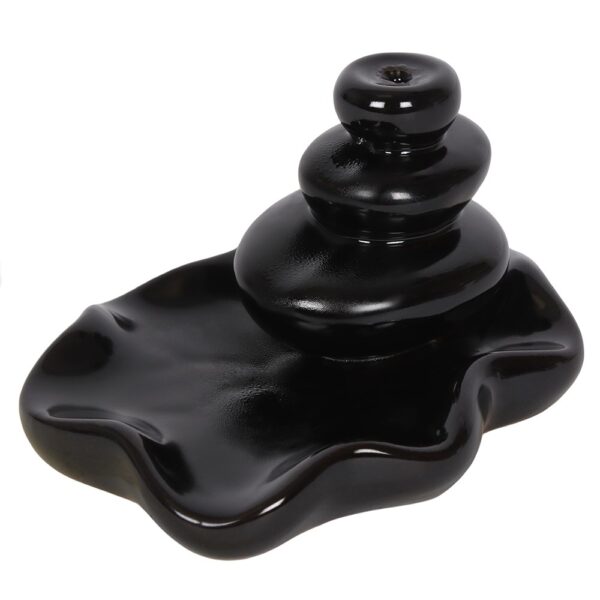 LARGE PEBBLES BACKFLOW INCENSE BURNER - Image 3
