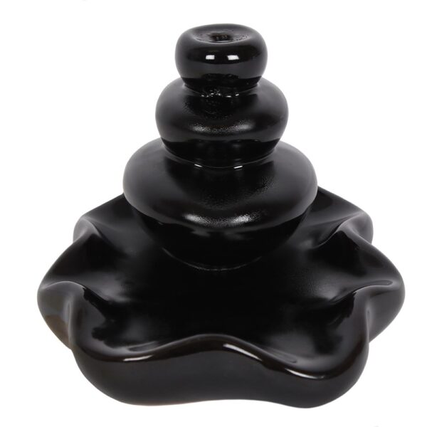 LARGE PEBBLES BACKFLOW INCENSE BURNER - Image 4
