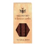 PACK OF 6 BROWN BEESWAX SPELL CANDLES - Image 2