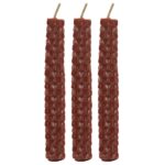 PACK OF 6 BROWN BEESWAX SPELL CANDLES - Image 4