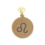 LEO GOLD TONE ZODIAC SIGN CHARM - Image 3