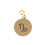 CAPRICORN GOLD TONE ZODIAC SIGN CHARM - Image 3