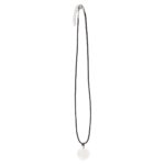 CLEAR QUARTZ HEALING CRYSTAL HEART NECKLACE - Image 2