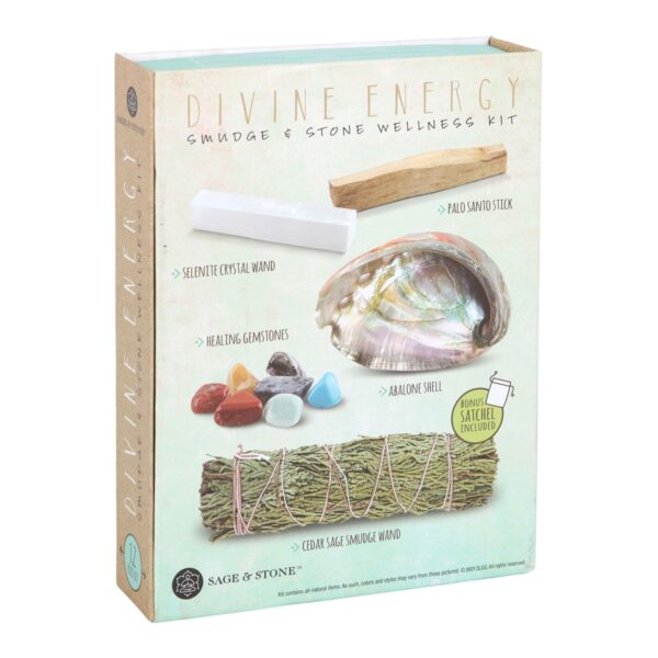 DIVINE ENERGY SMUDGE AND STONE WELLNESS KIT - Image 7