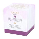 AQUARIUS BERGAMOT & MANDARIN GEMSTONE ZODIAC CANDLE - Image 5