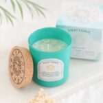 SAGITTARIUS YLANG YLANG & AMBER GEMSTONE ZODIAC CANDLE - Image 5