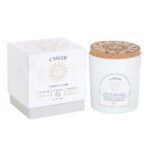 CANCER ORANGE & CHAMOMILE GEMSTONE ZODIAC CANDLE