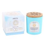 PISCES GARDENIA GEMSTONE ZODIAC CANDLE