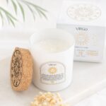 VIRGO SANDALWOOD & PATCHOULI GEMSTONE ZODIAC CANDLE - Image 4