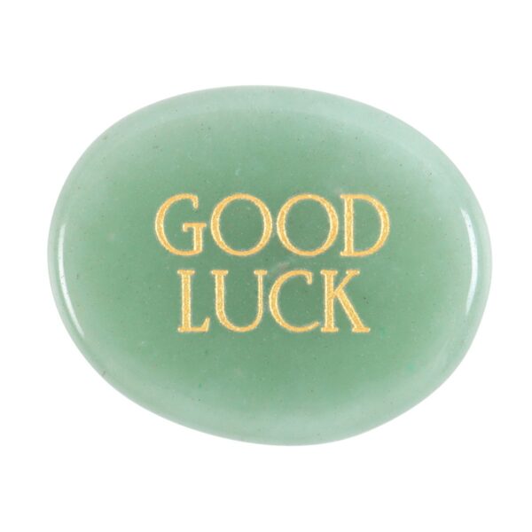 GOOD LUCK AVENTURINE CRYSTAL PALM STONE - Image 6