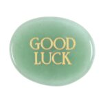 GOOD LUCK AVENTURINE CRYSTAL PALM STONE - Image 6