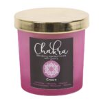 CROWN CHAKRA BLACKBERRY CRYSTAL CHIP CANDLE - Image 3