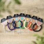 SOLAR PLEXUS CHAKRA YELLOW JADE GEMSTONE BRACELET - Image 4