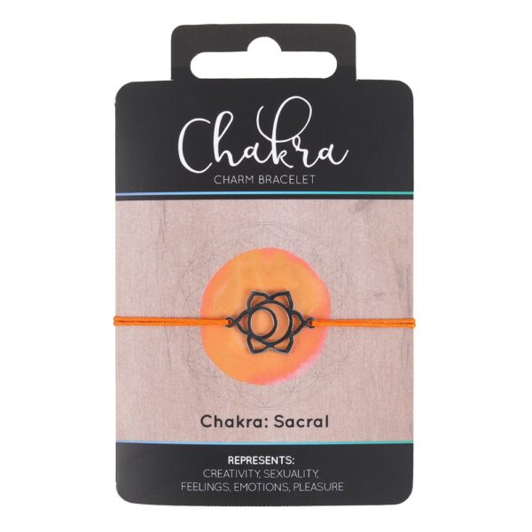 SACRAL CHAKRA CHARM BRACELET - Image 2