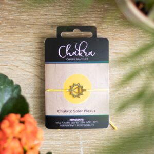 SOLAR PLEXUS CHAKRA CHARM BRACELET