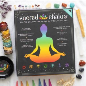 SACRED CHAKRA DELUXE HEALING AND WELLNESS KIT