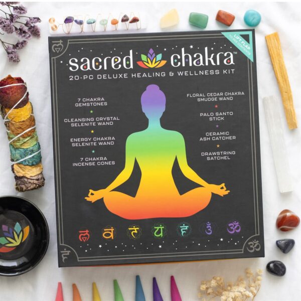 SACRED CHAKRA DELUXE HEALING AND WELLNESS KIT - Image 1