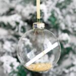 CITRINE MANIFESTATION GLASS CHRISTMAS BAUBLE KIT