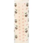 CHRISTMAS PUDDING SCENTED ADVENT TUBE CANDLE - Image 3