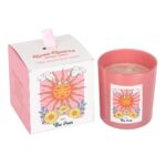 THE SUN ROSE QUARTZ CRYSTAL CHIP CANDLE - Image 2