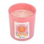 THE SUN ROSE QUARTZ CRYSTAL CHIP CANDLE - Image 3