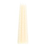 SET OF 3 CARROT PATCH DAISY TAPER CANDLES - Image 4