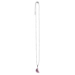 AMETHYST CRYSTAL MOON NECKLACE ON GREETING CARD - Image 4