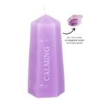 CALMING CRYSTAL CANDLE WITH ROUGH AMETHYST - Image 2