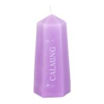 CALMING CRYSTAL CANDLE WITH ROUGH AMETHYST - Image 3