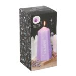 CALMING CRYSTAL CANDLE WITH ROUGH AMETHYST - Image 4