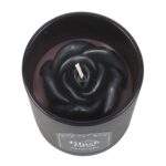 BLACK ROSE CANDLE WITH 3D ROSES - Image 3