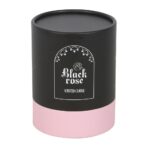 BLACK ROSE CANDLE WITH 3D ROSES - Image 4