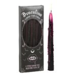 SET OF 4 PINK VAMPIRE TEARS TAPER CANDLES - Image 2