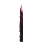 SET OF 4 PINK VAMPIRE TEARS TAPER CANDLES - Image 4