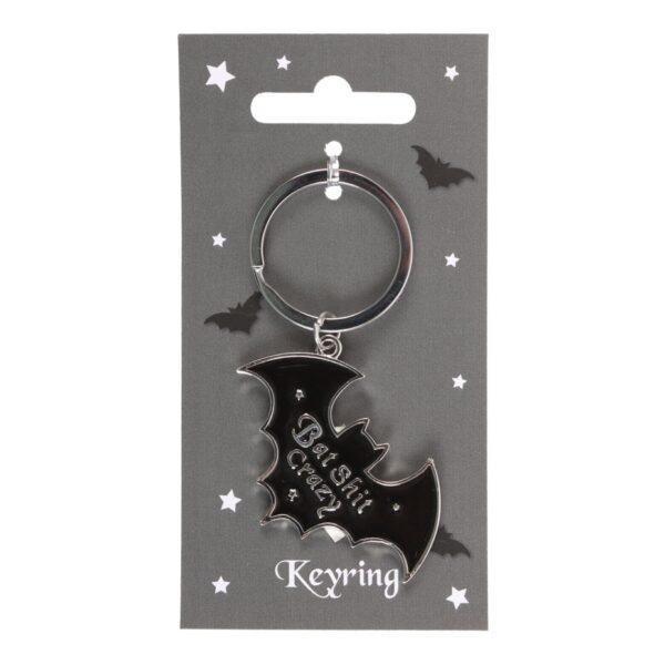 BAT SHIT CRAZY KEYRING - Image 3