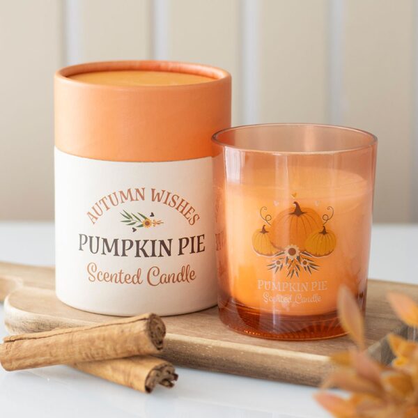 AUTUMN WISHES PUMPKIN PIE CANDLE - Image 1