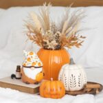 HELLO PUMPKIN SHAPED CANDLE - Image 4