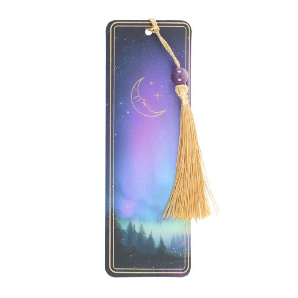 ETHEREAL AMETHYST BOOKMARK WITH TASSEL - Image 2
