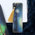 ETHEREAL BLACK OBSIDIAN BOOKMARK WITH TASSEL - Image 4