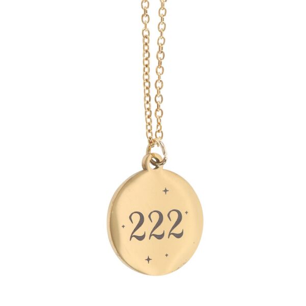 222 ANGEL NUMBER ALIGNMENT NECKLACE - Image 4